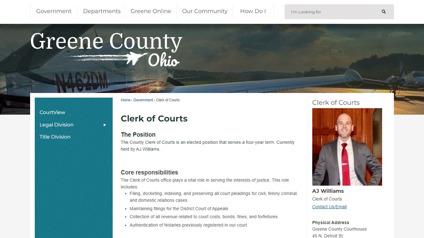 Clerk of Courts | Greene County, OH - Official Website